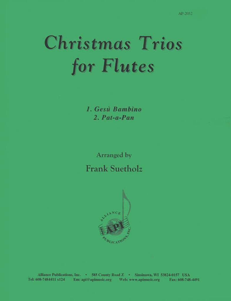 Christmas Trios For Flutes